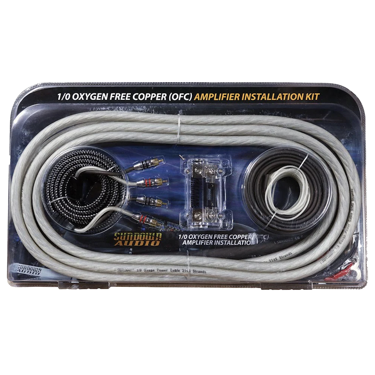 1 0 Gauge AWG Silver Black OFC Amplifier Wire Kit Sundown Audio 1-0-gauge-awg-silver-black-ofc-amplifier-wire-kit-sundown-audio