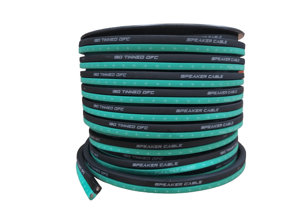 Full Tilt Audio 100' 12 AWG 100% OFC Speaker Wire