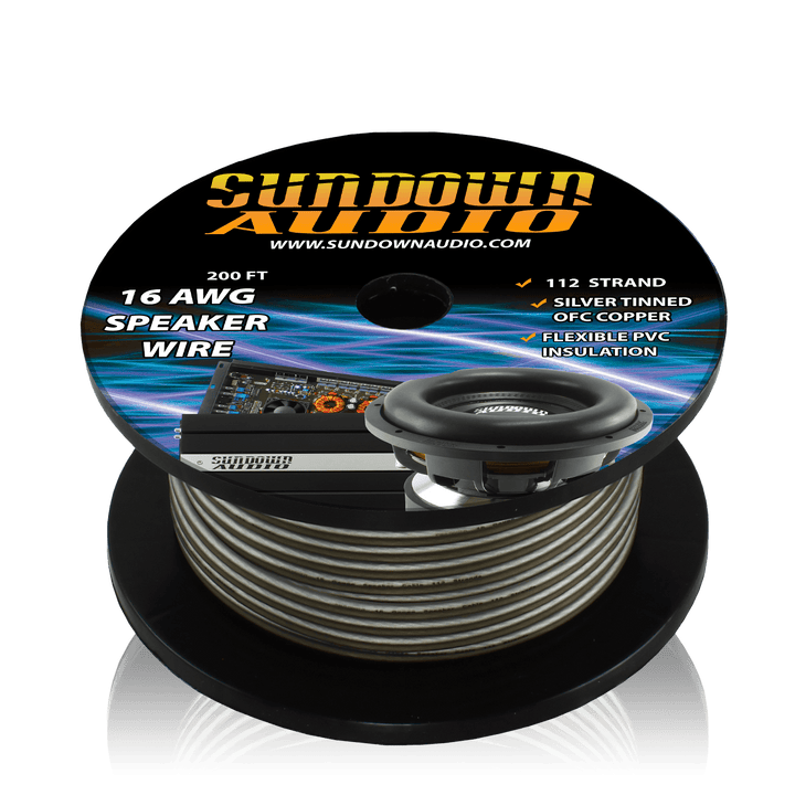 16 gauge speaker cable – Sundown Audio