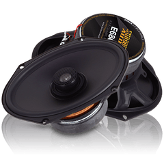 E-68CX 6" x 8" 6x8 Coaxial Car Audio Speakers+Built-In Tweeters - Sundown Audio