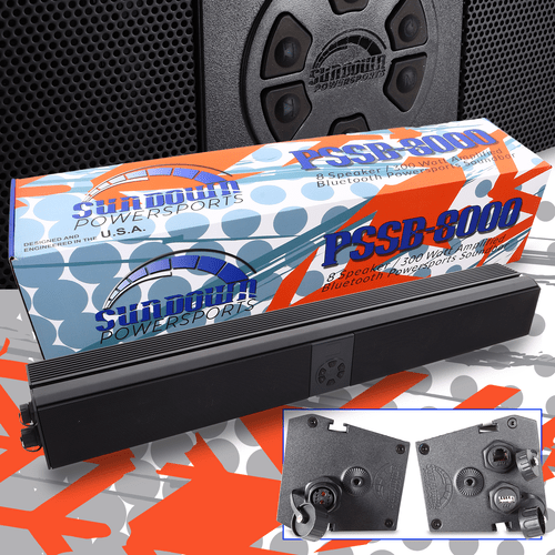 PSSB-8000 Amplified Bluetooth Powersports Soundbar Speaker – Sundown Audio