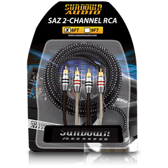 SAZ2-6FT SAZ 2-Channel RCA Interconnects - Sundown Audio