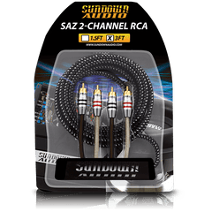 SAZ2-6FT SAZ 2-Channel RCA Interconnects - Sundown Audio