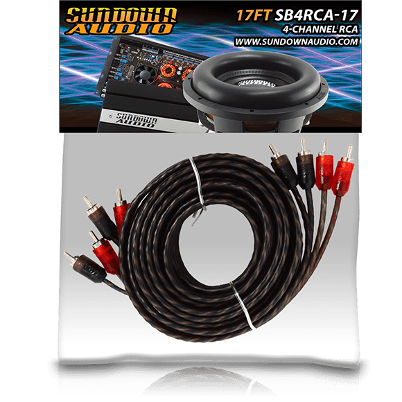 Rockford Fosgate Twisted Pair Y Adapter - 1 Female To 2 Male Audio Splitter